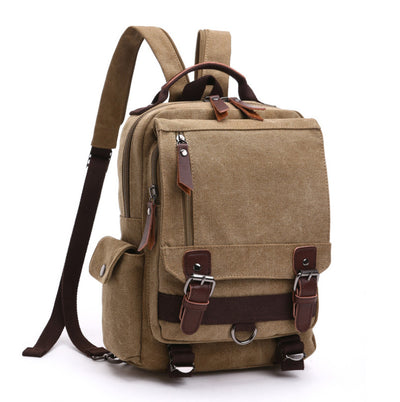 Mochila de Lona Casual para Viajes y Actividades Outdoor - Image 2