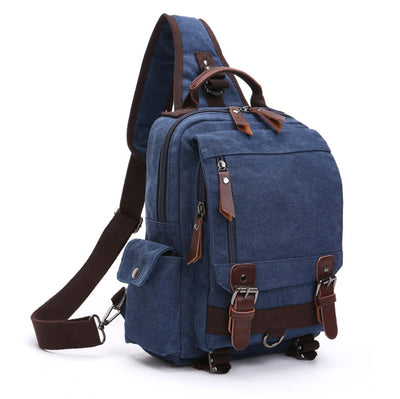 Mochila de Lona Casual para Viajes y Actividades Outdoor - Image 9