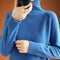 Suéter Cuello Alto Mujer Lana Gruesa Oversize Manga Larga
