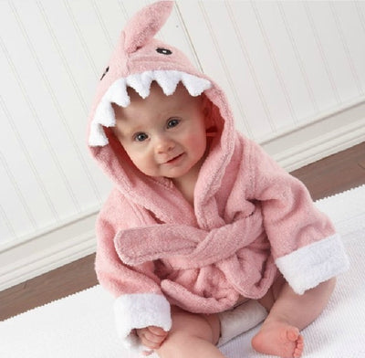 Bata de Baño Infantil con Capucha Absorbente Diseño Animal - Image 13