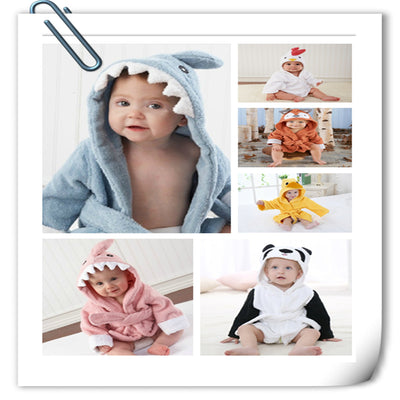 Bata de Baño Infantil con Capucha Absorbente Diseño Animal - Image 8