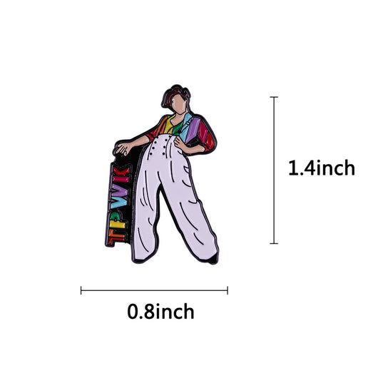 Broche Musical Harry Styles - Pin de Solapa Coleccionable