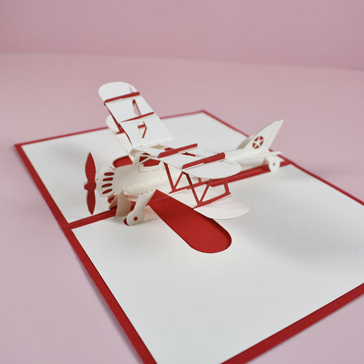 Tarjetas de Felicitación 3D con Aviones Artesanales para Niños - Image 9