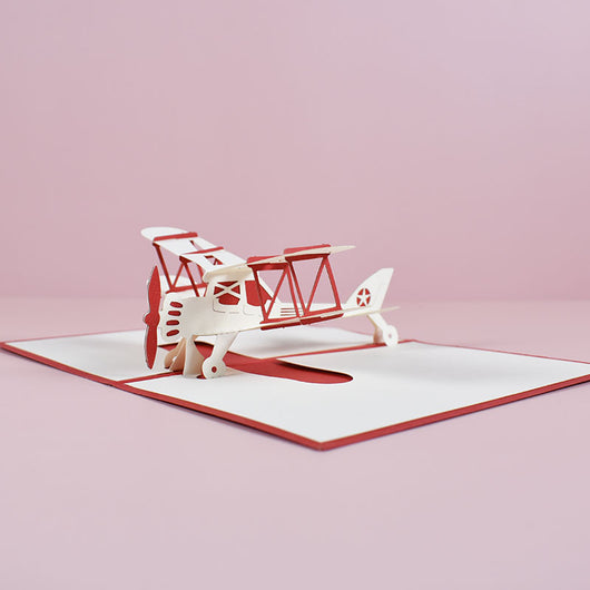Tarjetas de Felicitación 3D con Aviones Artesanales para Niños - Image 10