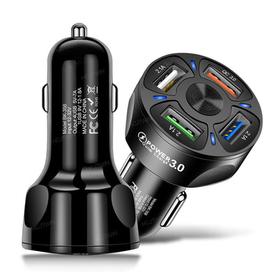 Cargador Rápido para Auto 4 en 1 - Image 3
