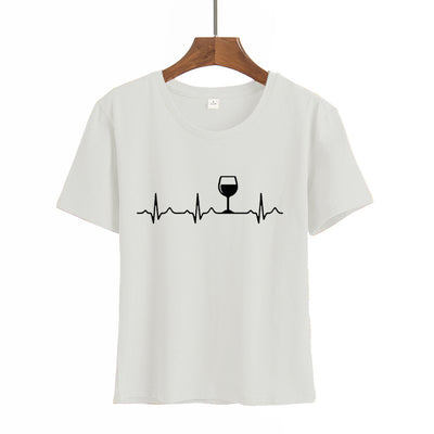 Blusa Estampada Cuello Redondo Manga Corta para Mujer - Image 4