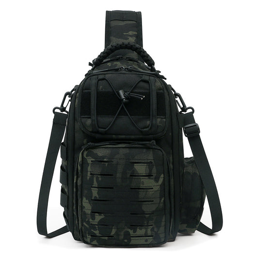 Mochila Táctica Crossbody Camuflaje para Viajes y Aventura Outdoor - Image 9