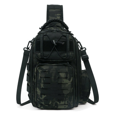 Mochila Táctica Crossbody Camuflaje para Viajes y Aventura Outdoor - Image 4