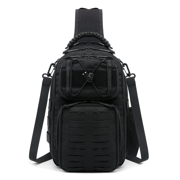 Mochila Táctica Crossbody Camuflaje para Viajes y Aventura Outdoor