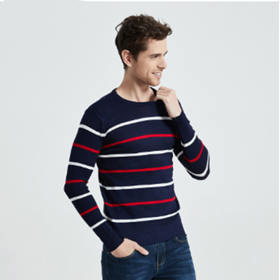 Suéter Holgado Cálido de Cuello Redondo Color Sólido para Hombre - Image 9