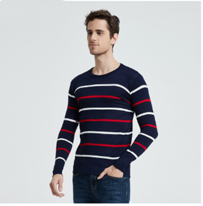 Suéter Holgado Cálido de Cuello Redondo Color Sólido para Hombre - Image 8
