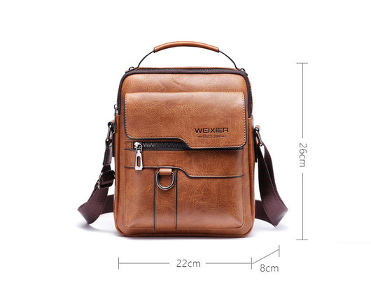 Bolsa de Viaje Retro Hombre Grande Capacidad Mochila de Hombro - Image 12