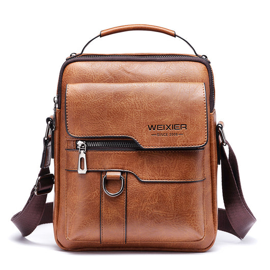 Bolsa de Viaje Retro Hombre Grande Capacidad Mochila de Hombro - Image 9
