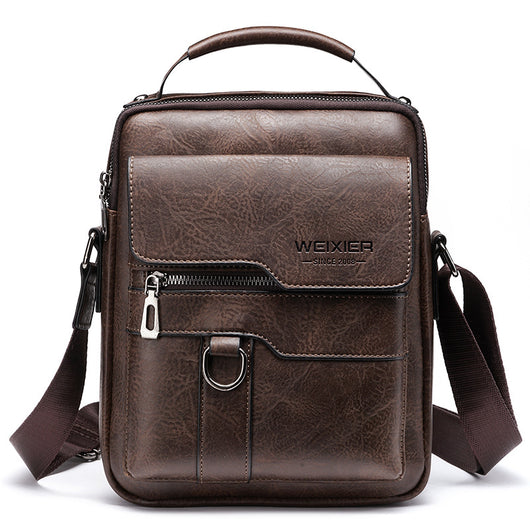 Bolsa de Viaje Retro Hombre Grande Capacidad Mochila de Hombro - Image 5