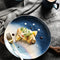 Plato Irregular de Desayuno Estilo Occidental
