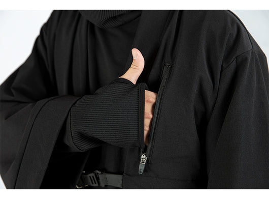 Abrigo Trench Cyberpunk Oversize - Estilo Dark Futurista - Image 13