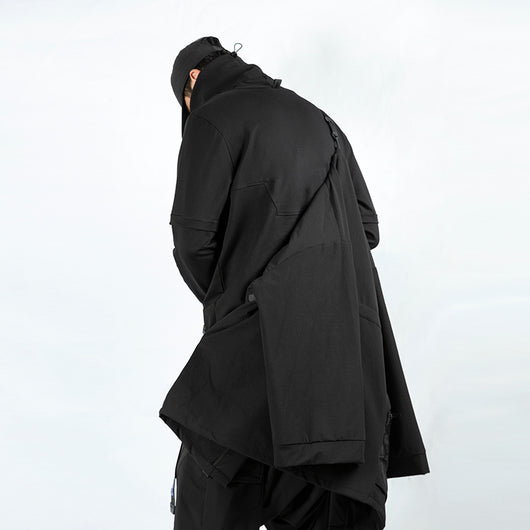 Abrigo Trench Cyberpunk Oversize - Estilo Dark Futurista - Image 5