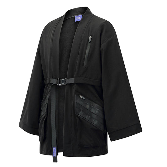 Abrigo Trench Cyberpunk Oversize - Estilo Dark Futurista