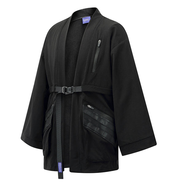 Abrigo Trench Cyberpunk Oversize - Estilo Dark Futurista