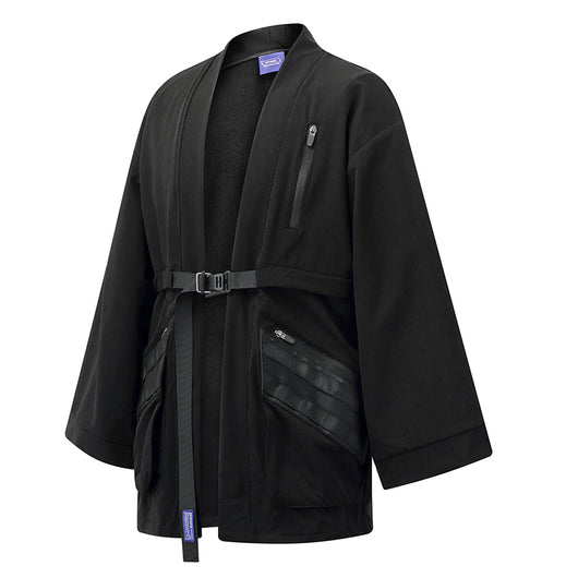 Abrigo Trench Cyberpunk Oversize - Estilo Dark Futurista