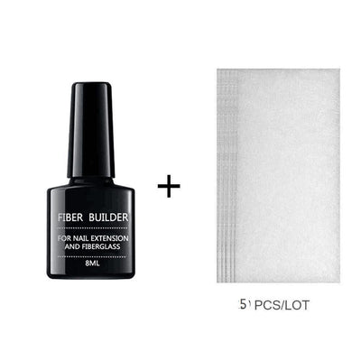 Uñas Postizas con Adhesivo de Fibra - Image 7