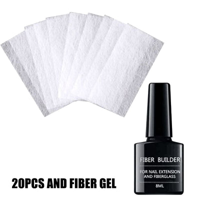 Uñas Postizas con Adhesivo de Fibra - Image 8