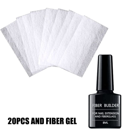 Uñas Postizas con Adhesivo de Fibra - Image 3