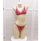 Bikini de Encaje Transparente Sexy de Tres Puntos para Mujer
