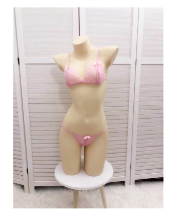 Bikini de Encaje Transparente Sexy de Tres Puntos para Mujer - Image 4