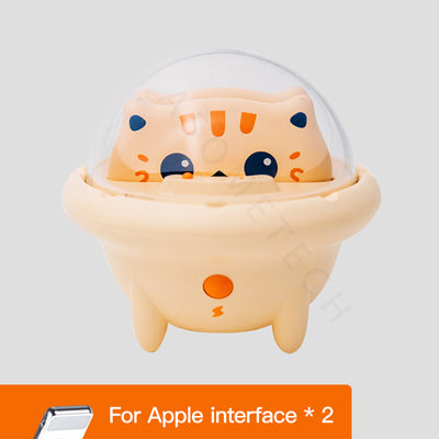 Cargador Portátil Nave Espacial DuoXin - Diseño Adorable para Mascotas - Image 12
