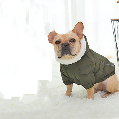 Abrigo Térmico para Perros Algodón Invierno con Forro Polar Grueso - Image 2
