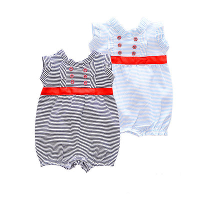 Ropa sin mangas para bebé verano