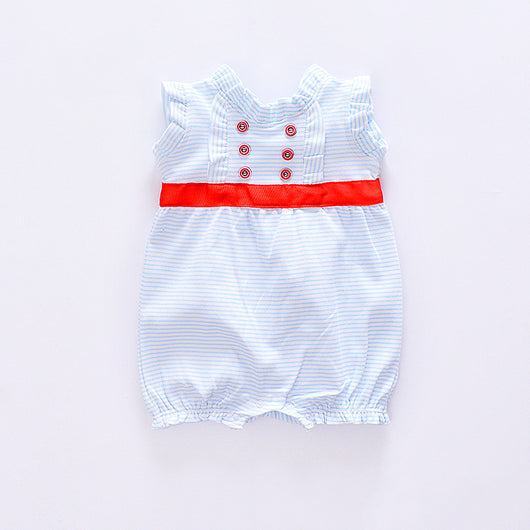 Ropa sin mangas para bebé verano - Image 3