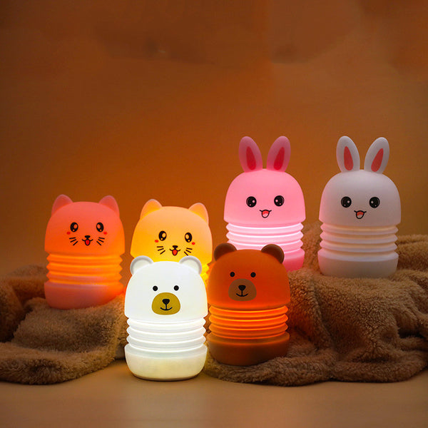 Luz Nocturna USB Infantil Pat con Carga Rápida para Dormitorio