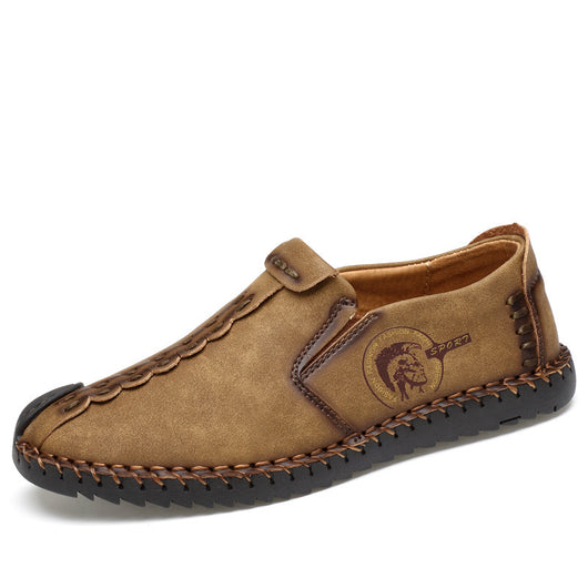Zapatos Casuales de Cuero para Hombre - Suela Suave y Transpirable - Image 11