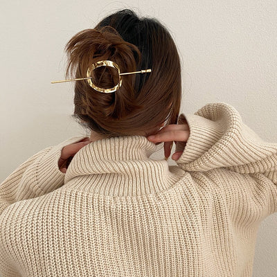 Horquilla Metálica Simple y Moderna para Mujer - Image 11