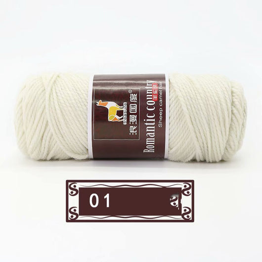 Bufanda de Alpaca Tejida a Mano Estilo Romántico Campestre - Image 14
