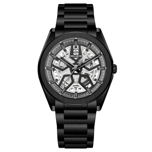 Reloj Mecánico Esqueleto BEN NEVIS Acero Inoxidable - Image 8
