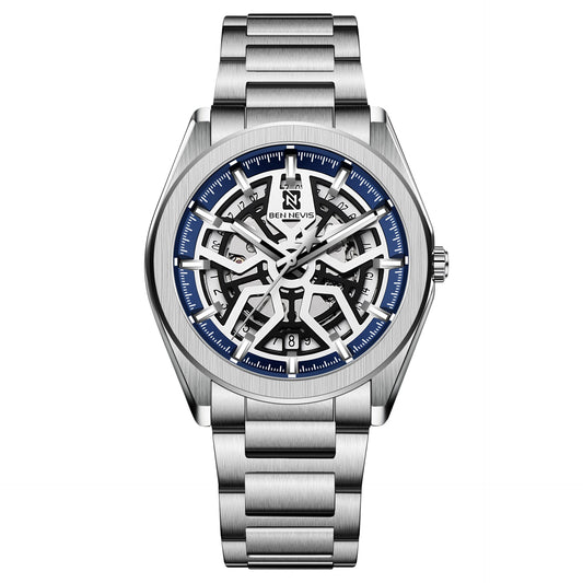 Reloj Mecánico Esqueleto BEN NEVIS Acero Inoxidable - Image 2