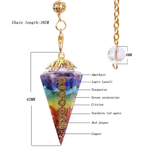 Collar de Cristal Natural con Colgante Elegante - Image 2
