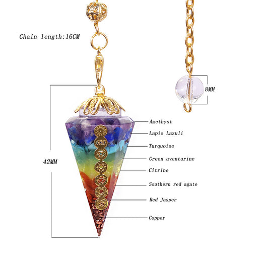 Collar de Cristal Natural con Colgante Elegante - Image 2