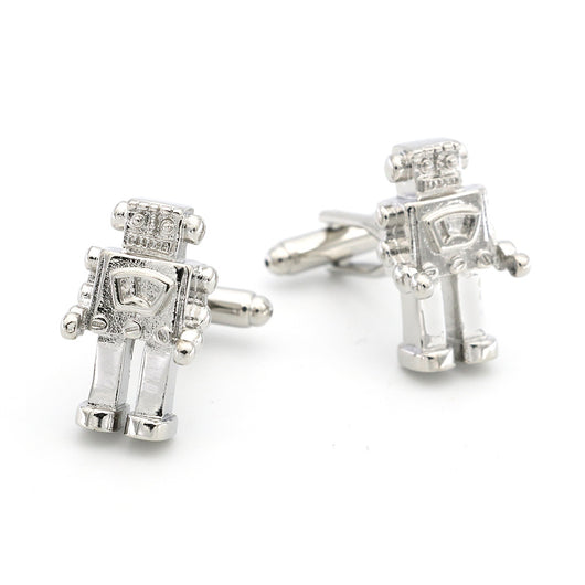 Gemelos Robóticos de Plata para Camisas Formales Hombre y Mujer - Image 5