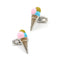 Gemelos de Botón Francés con Diseño de Helado para Hombre