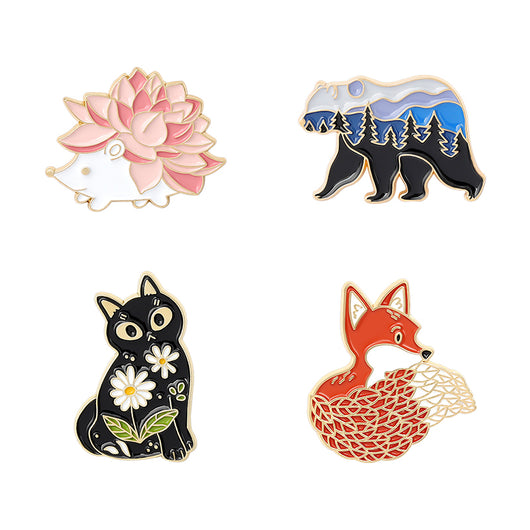 Broche de Animal Cartoon - Accesorio Adorable con Medalla - Image 2