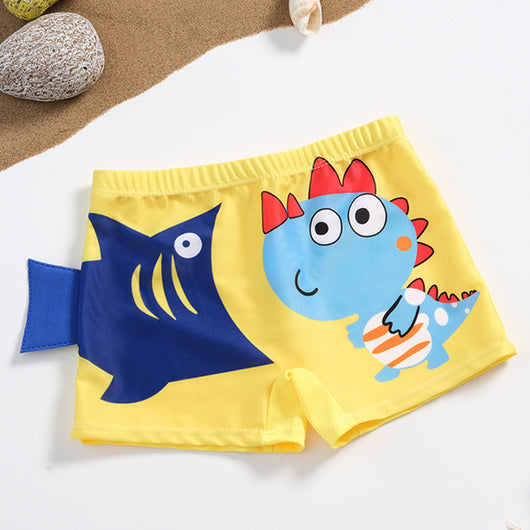 Shorts de Baño Infantil con Estampado de Dibujos Animados - Image 8