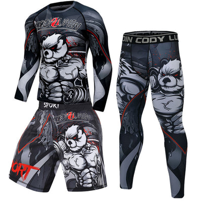 Ropa Deportiva de Compresión para Boxeo y Fitness - Image 22