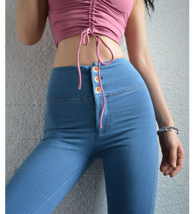 Pantalones Deportivos de Cintura Alta con Levantacaderas para Yoga y Running - Image 8