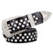 Cinturón de Cuero con Strass Gypsophila para Mujer