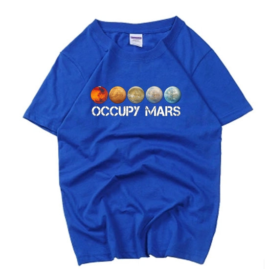 Explorador Espacial Coloniza Marte - Playera Unisex para Astrónomos