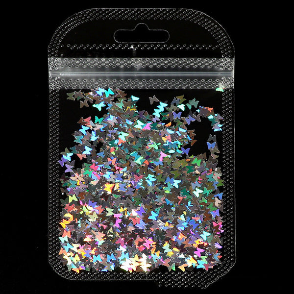 Lentejuelas Láser para Uñas 3MM - Joyería Brillante